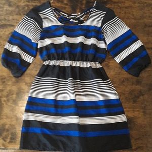Dots striped dress